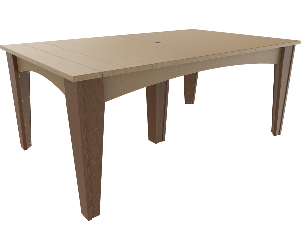 Island Dining Table (44" × 72" Rectangular)