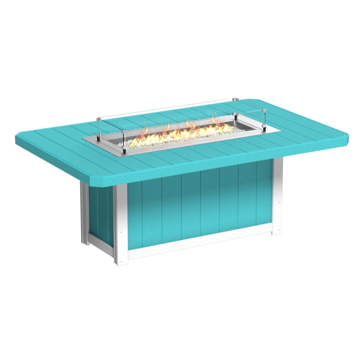 Lumin Fire Table 79″ Rectangular