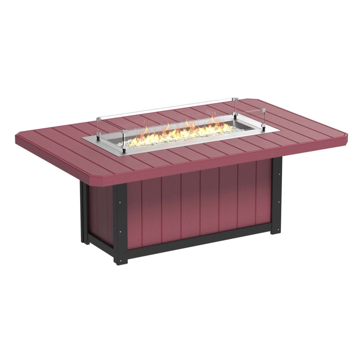 Lumin Fire Table 79″ Rectangular