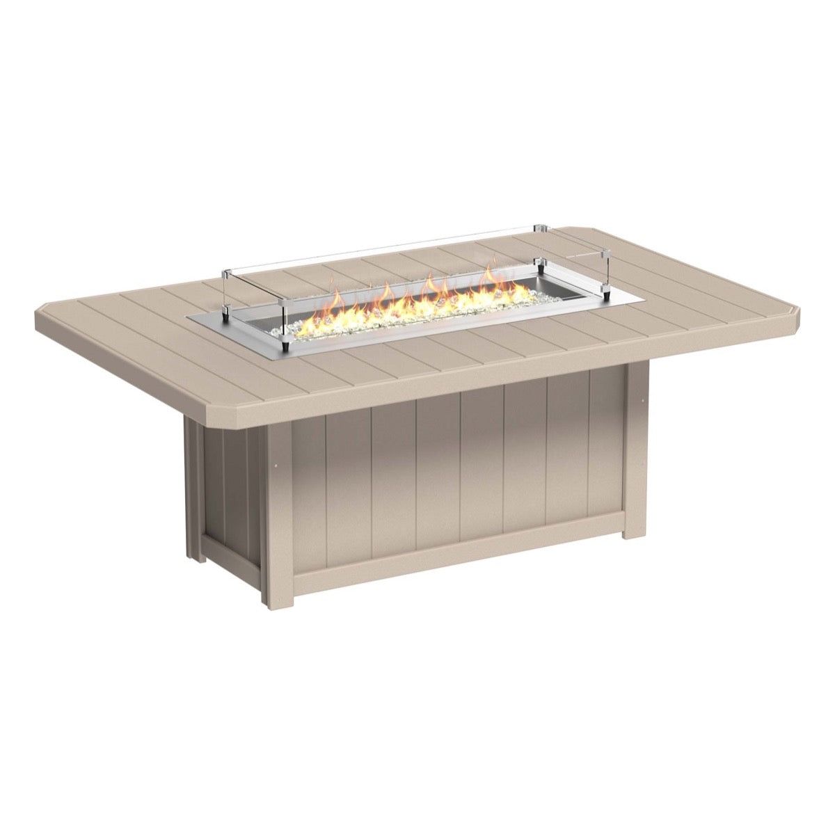 Lumin Fire Table 79″ Rectangular