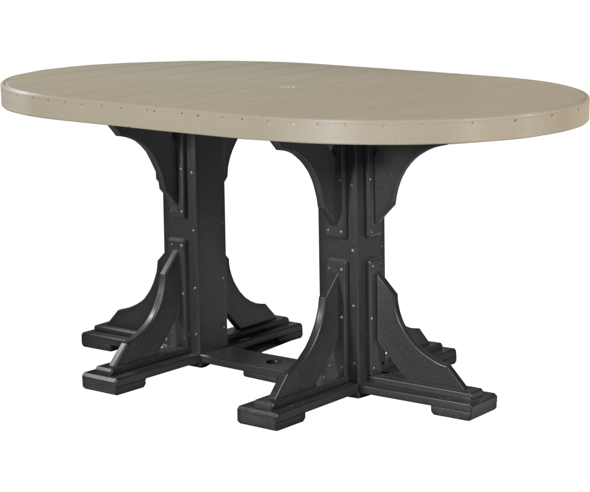 4' × 6' Oval Table