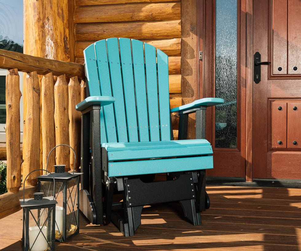 2' Adirondack Glider Chair