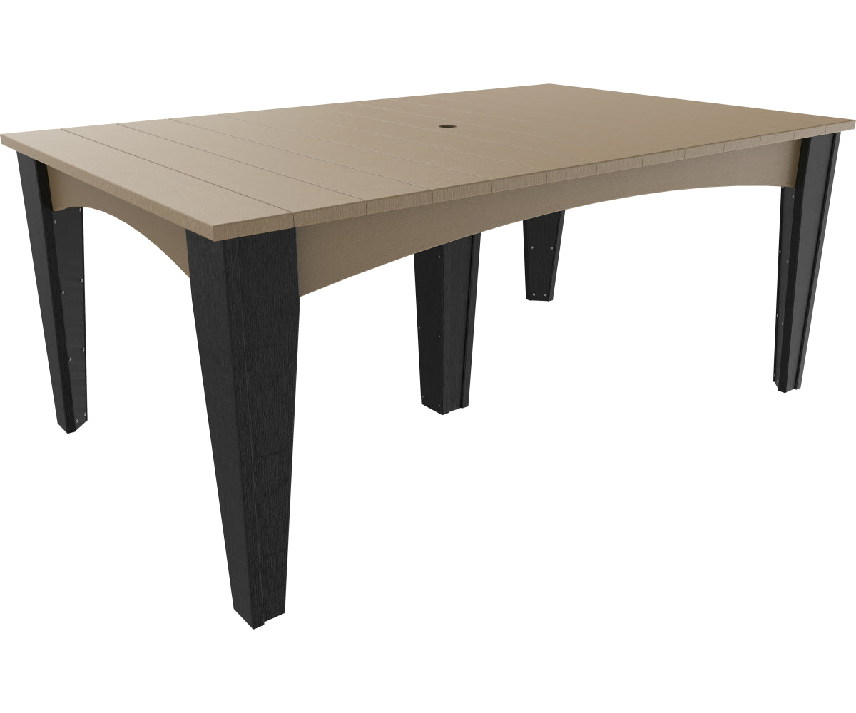 Island Dining Table (44" × 72" Rectangular)