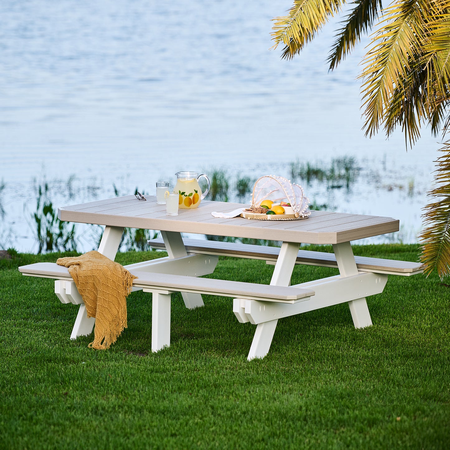 6' Rectangular Picnic Table