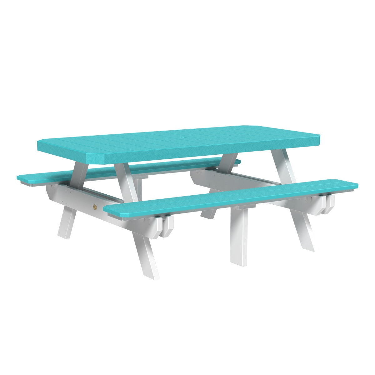 6' Rectangular Picnic Table