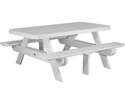 6' Rectangular Picnic Table